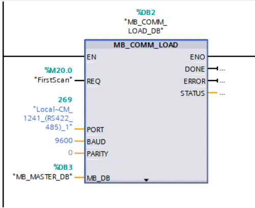 西门子1200PLC与汇川伺服电机的MODBUS-RTU通讯